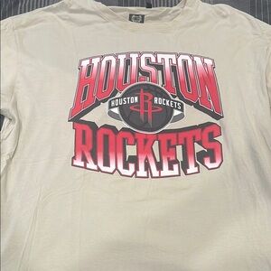 Houston Rockets Beige T-Shirt